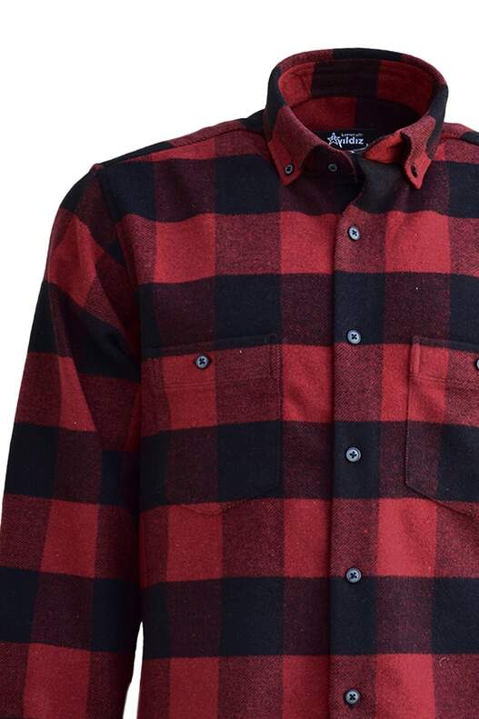 Siyah Kırmızı Kareli