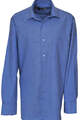 Plain Blue Winter Cotton Shirt