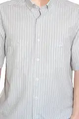 Yıldız Light Green Short Sleeve Men's Shirt