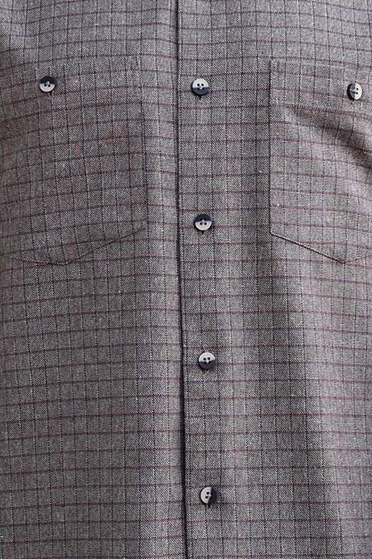 Kahverengi Mavi/Kırmızı Kareli