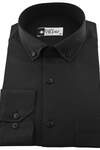 YILDIZ Black Classic Cut Men's Shirt - 2