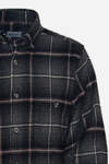 Grey Pink Plaid Lumberjack Shirt - 2