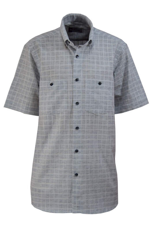 Cream Grey Checks